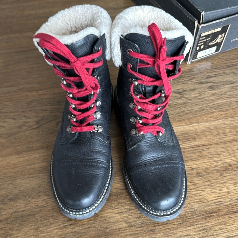 Frye Samantha Black Hiker 9